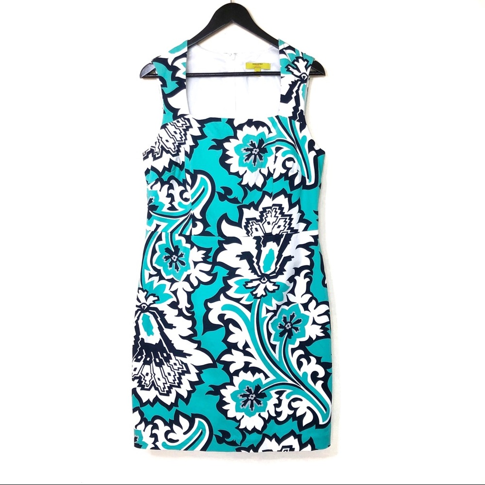 Banana Republic Banana Milly Green Eden Rock Dress